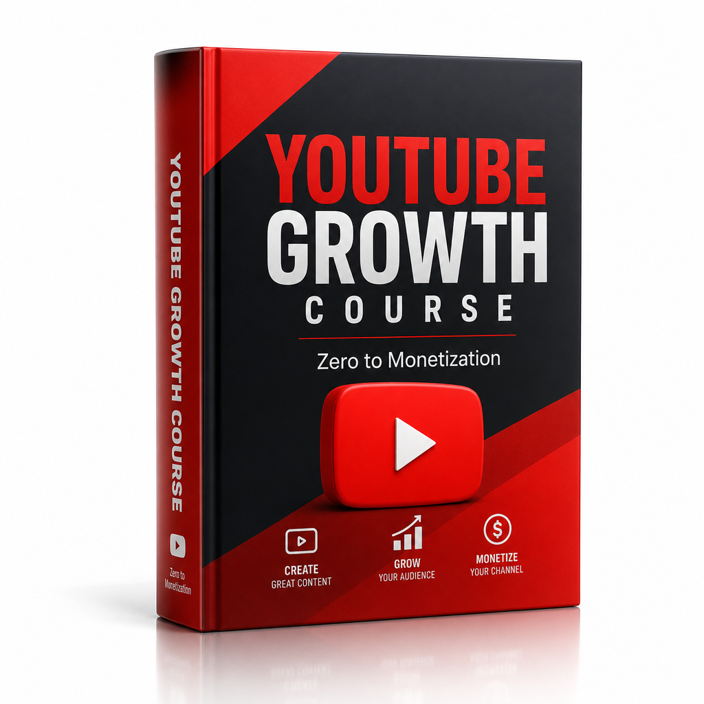 YouTube Growth Course product mockup