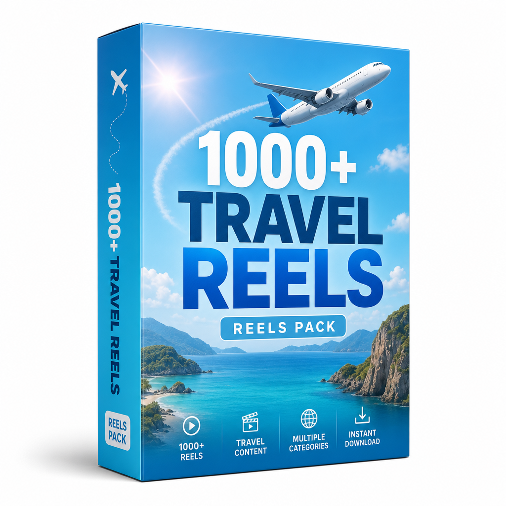 Bonus #3 — 1,000+ Travelling Reels