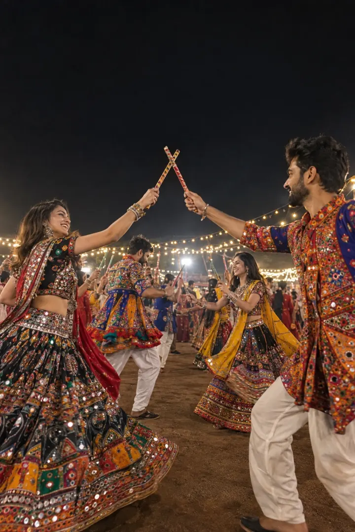 Dandiya Steps for Beginners